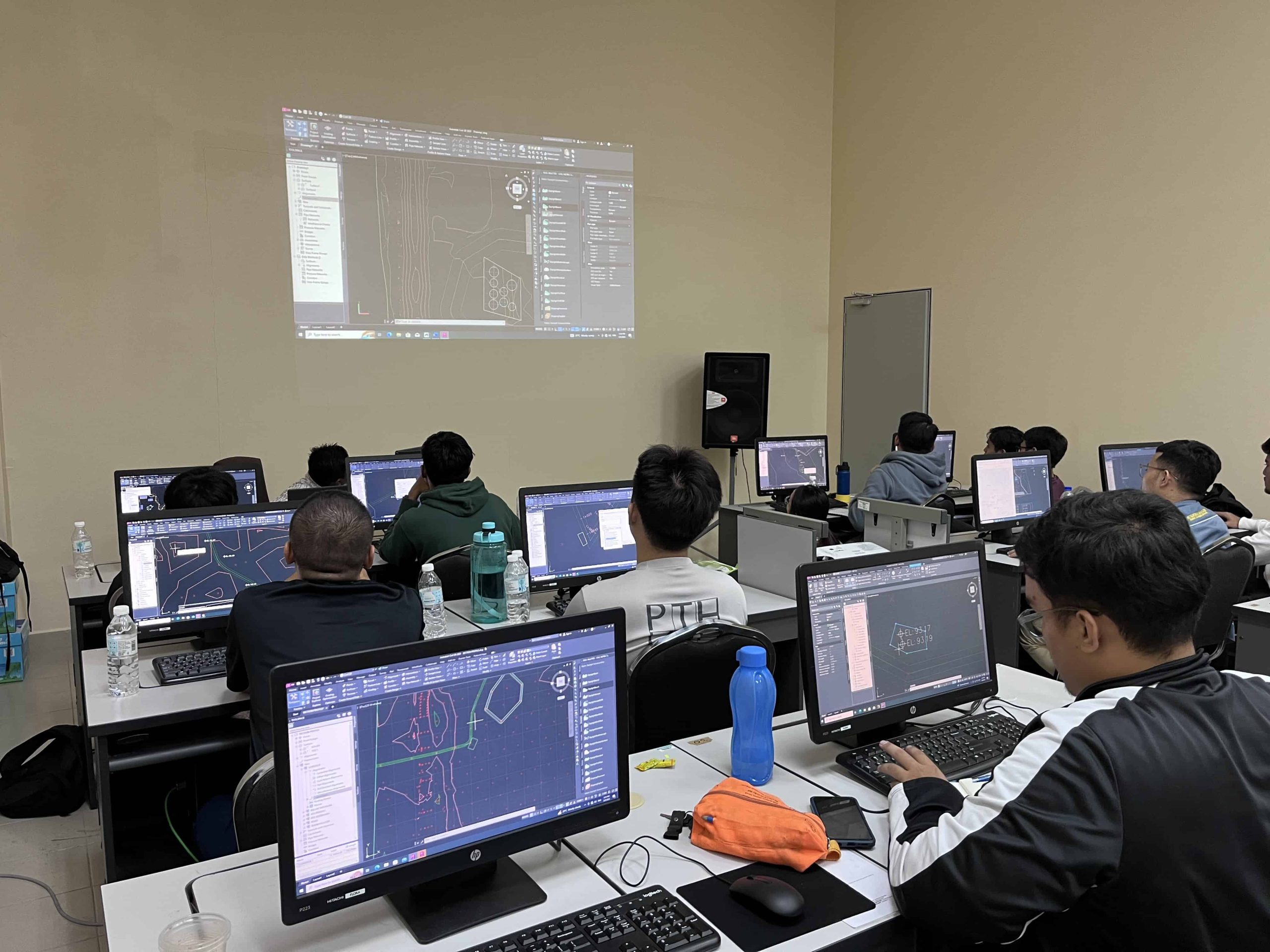 UTHM Civil Engineering Students Develop Civil 3D Land-Development Skills