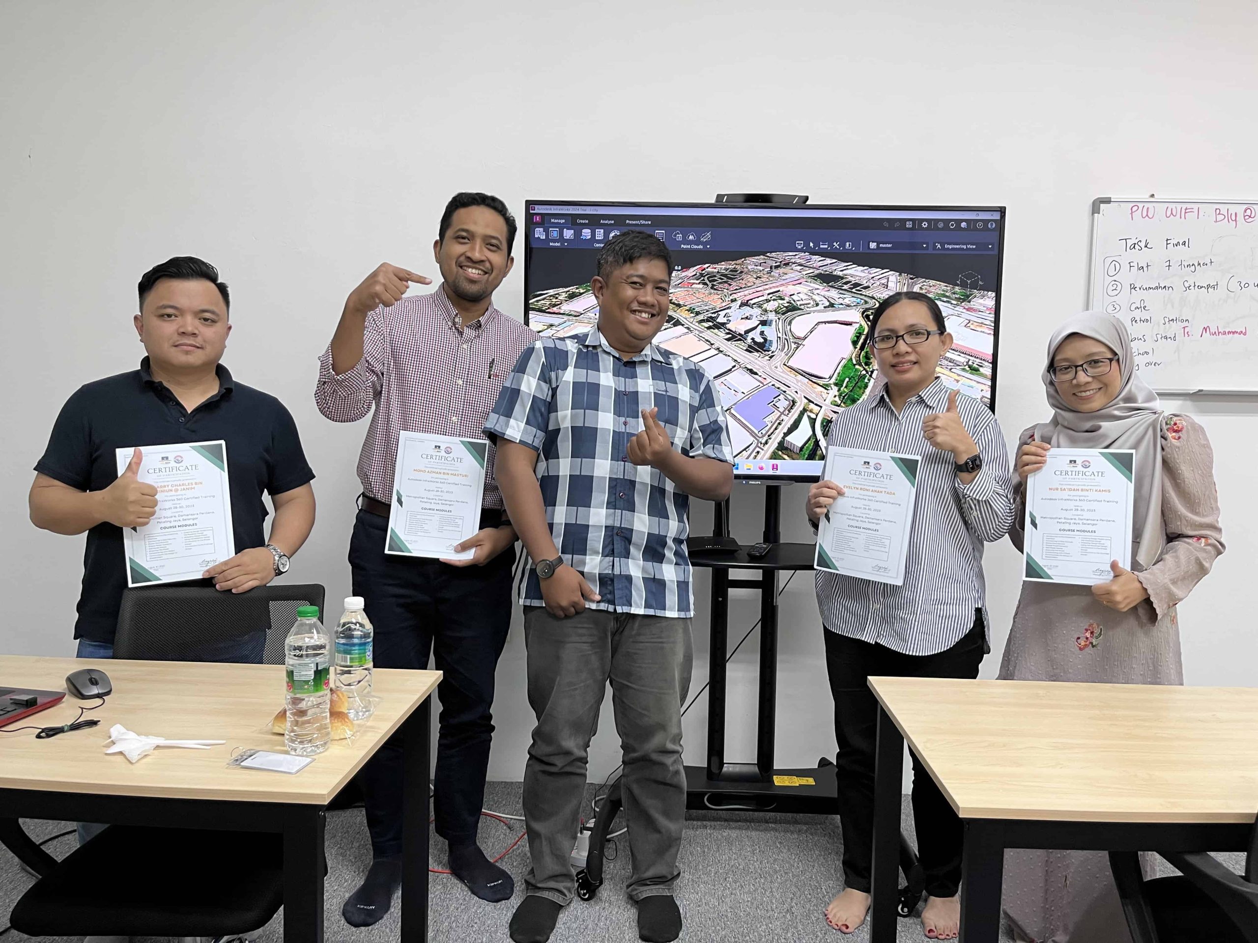JPS Professionals Explore Infrastructure Design with InfraWorks 360